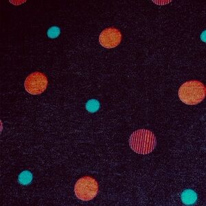 Kim Rogers perfectly Soft 100% Cotton size XXL polka dot top 3/4 sleeves NWOT